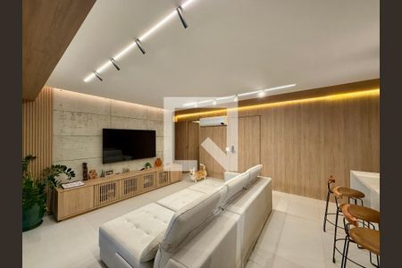 Sala  de apartamento à venda com 3 quartos, 125m² em Jardim das Acacias, São Paulo