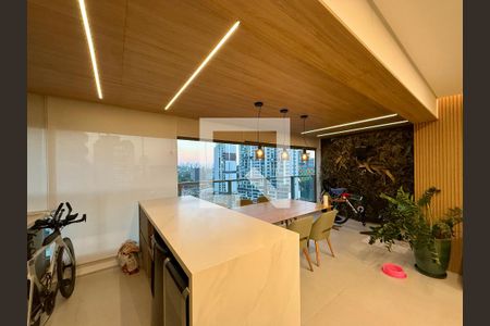 Varanda de apartamento à venda com 3 quartos, 125m² em Jardim das Acacias, São Paulo