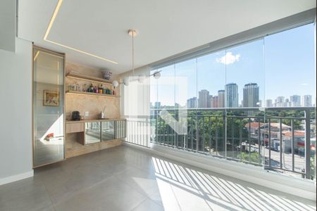 Sala - Varanda de apartamento para alugar com 2 quartos, 84m² em Santo Amaro, São Paulo