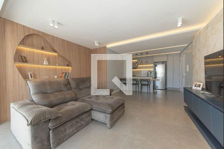 Sala de apartamento para alugar com 2 quartos, 84m² em Santo Amaro, São Paulo