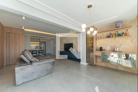 Sala  de apartamento para alugar com 2 quartos, 84m² em Santo Amaro, São Paulo