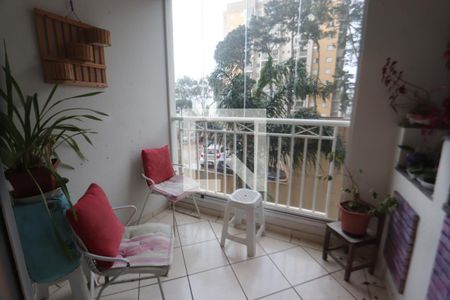 Varanda de apartamento à venda com 3 quartos, 75m² em Parque São Lucas, São Paulo