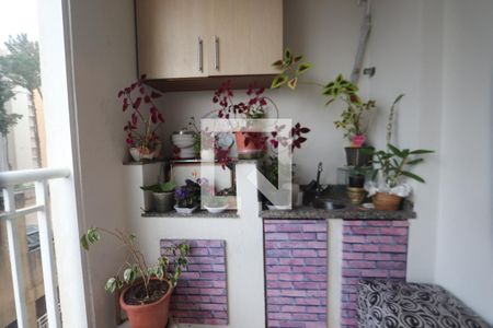 Varanda de apartamento à venda com 3 quartos, 75m² em Parque São Lucas, São Paulo