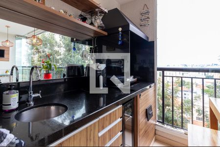 Varanda gourmet de apartamento à venda com 2 quartos, 86m² em Santana, São Paulo