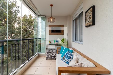 Varanda gourmet de apartamento à venda com 2 quartos, 86m² em Santana, São Paulo