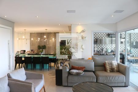 Sala de apartamento à venda com 4 quartos, 283m² em Jardim das Perdizes, São Paulo