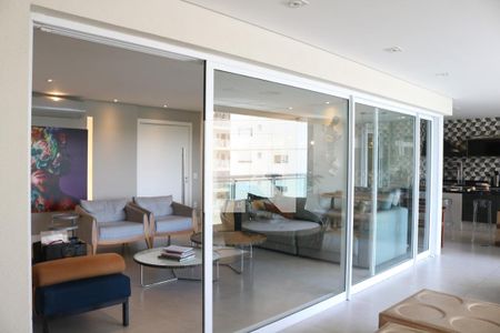 Varanda gourmet de apartamento à venda com 4 quartos, 283m² em Jardim das Perdizes, São Paulo