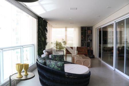 Varanda gourmet de apartamento à venda com 4 quartos, 283m² em Jardim das Perdizes, São Paulo