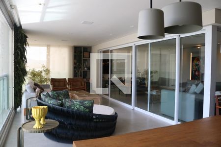 Varanda gourmet de apartamento à venda com 4 quartos, 283m² em Jardim das Perdizes, São Paulo