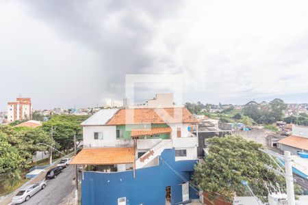 Vista da varanda  de apartamento à venda com 2 quartos, 50m² em Vila Maria Leonor, Diadema