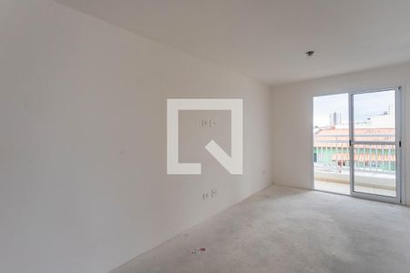 Sala de apartamento à venda com 2 quartos, 50m² em Vila Maria Leonor, Diadema