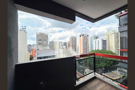 Varanda de apartamento à venda com 2 quartos, 63m² em Vila Olímpia, São Paulo
