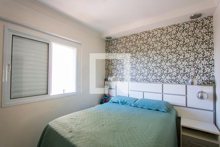 Quarto 1 - Suíte de apartamento à venda com 3 quartos, 77m² em Campestre, Santo André
