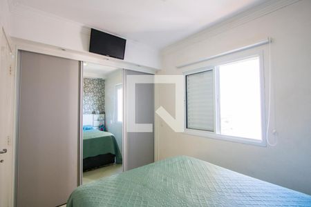 Quarto 1 - Suíte de apartamento à venda com 3 quartos, 77m² em Campestre, Santo André
