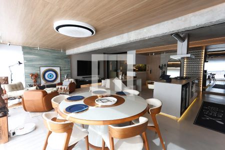 sala  de apartamento à venda com 2 quartos, 141m² em Vila Andrade, São Paulo