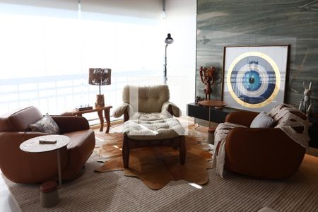 sala  de apartamento à venda com 2 quartos, 141m² em Vila Andrade, São Paulo