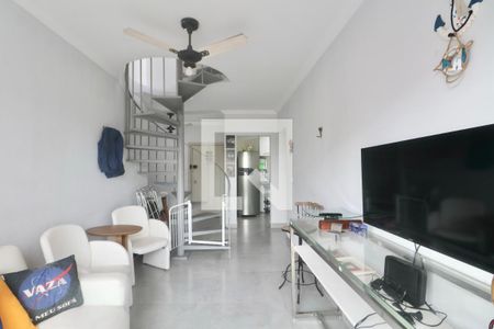 Sala de apartamento para alugar com 2 quartos, 96m² em Parque Enseada, Guarujá