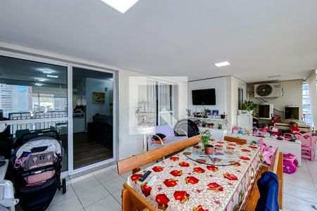 Varanda da Sala de apartamento à venda com 3 quartos, 122m² em Vila Regente Feijó, São Paulo