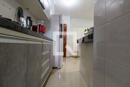 Sala e Cozinha de apartamento para alugar com 1 quarto, 28m² em Chácara Seis de Outubro, São Paulo