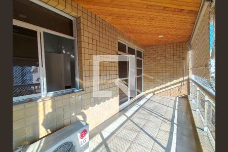 Varanda da Sala de apartamento à venda com 2 quartos, 62m² em Tijuca, Rio de Janeiro
