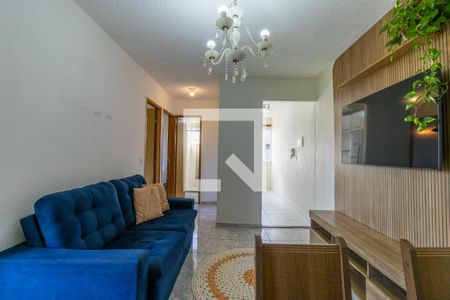 Sala de apartamento para alugar com 2 quartos, 47m² em Jardim Isis, Cotia