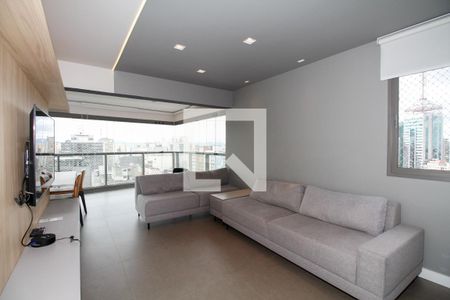 Sala de Estar e Jantar de apartamento à venda com 2 quartos, 108m² em Paraíso, São Paulo