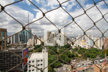 Vista da Varanda Gourmet de apartamento à venda com 2 quartos, 108m² em Paraíso, São Paulo