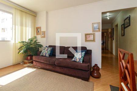 Sala de apartamento à venda com 3 quartos, 123m² em Brooklin, São Paulo