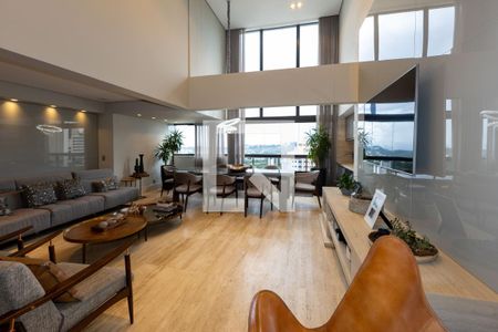 Sala de TV de apartamento à venda com 2 quartos, 135m² em Vila da Serra, Nova Lima