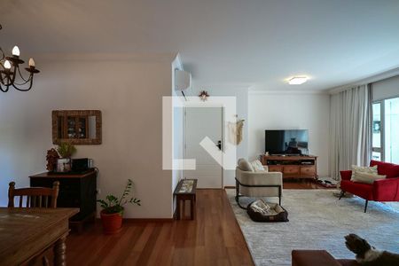 Sala de apartamento à venda com 3 quartos, 132m² em Vila Andrade, São Paulo
