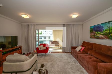 Sala de apartamento à venda com 3 quartos, 132m² em Vila Andrade, São Paulo