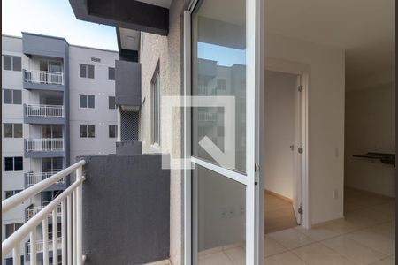 Varanda da Sala de apartamento para alugar com 2 quartos, 37m² em Limão, São Paulo