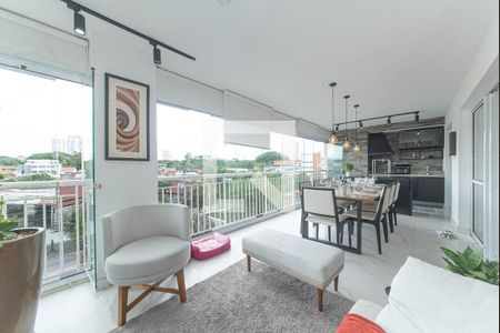 Varanda de apartamento à venda com 4 quartos, 130m² em Jardim Dom Bosco, São Paulo