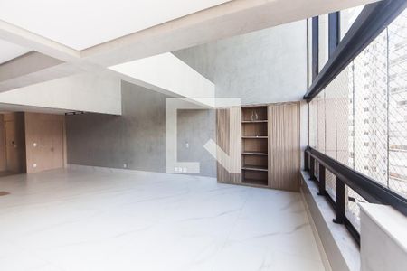 sala de apartamento à venda com 3 quartos, 136m² em Vila da Serra, Nova Lima