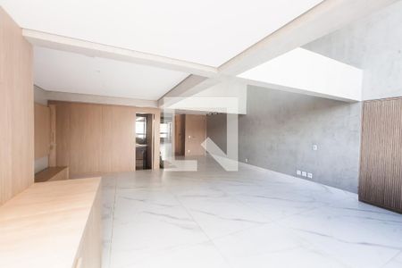sala de apartamento à venda com 3 quartos, 136m² em Vila da Serra, Nova Lima