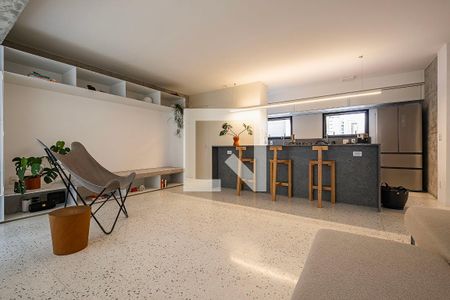 Sala/Cozinha de apartamento à venda com 2 quartos, 90m² em Sumaré, São Paulo