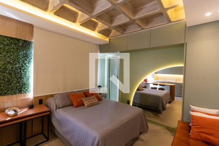 Sala/Quarto de kitnet/studio para alugar com 1 quarto, 24m² em Farroupilha, Porto Alegre