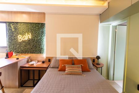 Sala/Quarto de kitnet/studio para alugar com 1 quarto, 24m² em Farroupilha, Porto Alegre