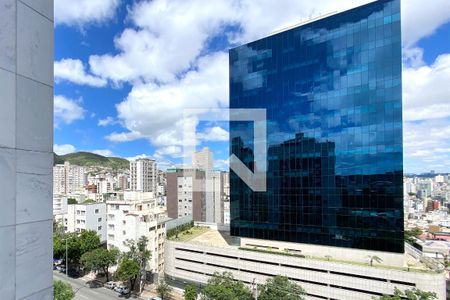 Vista da Sala de apartamento à venda com 3 quartos, 130m² em Serra, Belo Horizonte