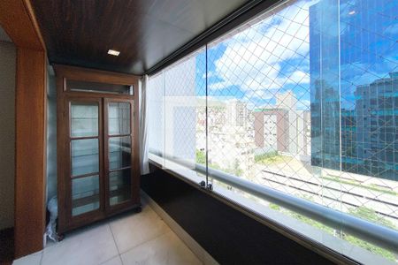 Varanda da Sala de apartamento à venda com 3 quartos, 130m² em Serra, Belo Horizonte