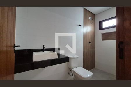 Banheiro da suíte de casa à venda com 3 quartos, 200m² em Vila Francisco Matarazzo, Santo André
