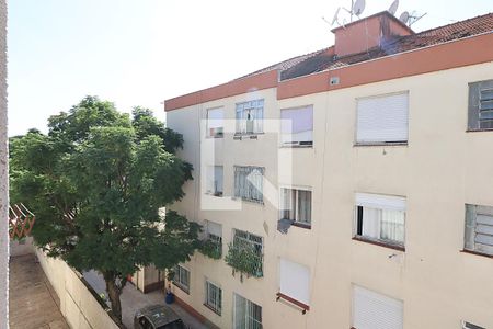 Vista do quarto de apartamento para alugar com 1 quarto, 55m² em São Sebastião, Porto Alegre