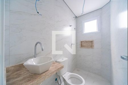 Banheiro  de apartamento à venda com 3 quartos, 69m² em Paraíso, Santo André