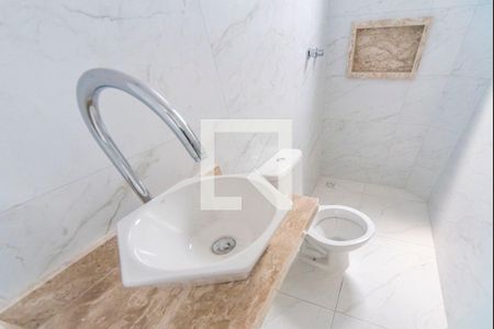 Banheiro  de apartamento à venda com 3 quartos, 69m² em Paraíso, Santo André