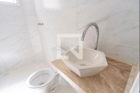 Banheiro  de apartamento à venda com 3 quartos, 110m² em Paraíso, Santo André