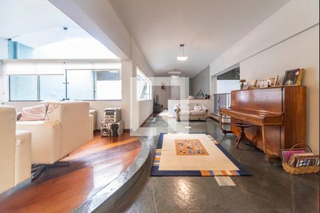 Sala de casa à venda com 3 quartos, 420m² em Campestre, Santo André