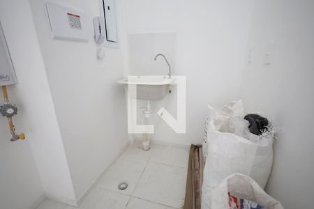 Cozinha e Área de Serviço de apartamento para alugar com 2 quartos, 34m² em Parque João Ramalho, Santo André