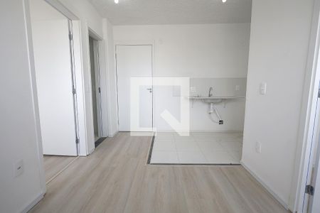 Sala de apartamento para alugar com 2 quartos, 34m² em Parque João Ramalho, Santo André