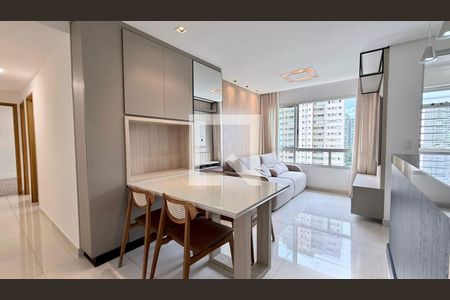 Sala de apartamento à venda com 2 quartos, 63m² em Vila da Serra, Nova Lima
