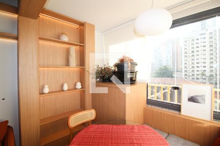 Sala de apartamento para alugar com 1 quarto, 26m² em Vila Olímpia, São Paulo